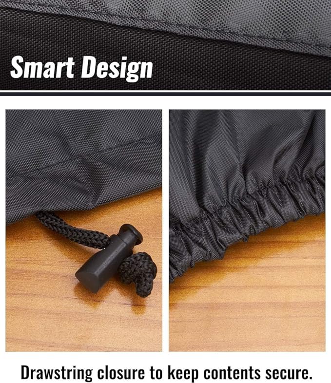 NUPICK 24 Inch Table Top Grill Cover for Cuisinart CGG-306, Pit Boss 75275/PB100P1, Royal Gourmet 24" Griddle, Nexgrill 820-0033, Most 2-Burner Portable Grills, Small Grill Cover