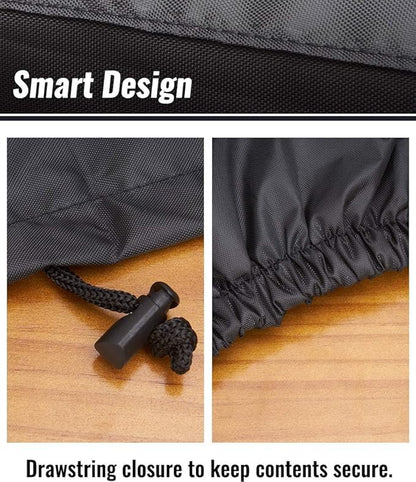 NUPICK 24 Inch Table Top Grill Cover for Cuisinart CGG-306, Pit Boss 75275/PB100P1, Royal Gourmet 24" Griddle, Nexgrill 820-0033, Most 2-Burner Portable Grills, Small Grill Cover