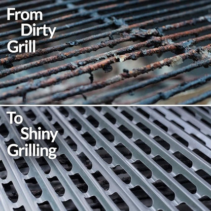 Food Grade Aluminum Disposable Grill Grate Liners, Pack of 12 Grill Toppers/Liners (12 x 20 Inch)