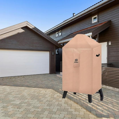 Oneness Heavy-Duty Waterproof Smoker Cover for 29x29x52 Inch Pellet Smokers - Fits Pit Boss 5-7 Series, Masterbuilt, Grills Vertical Smokers - Weatherproof Protective Cover
