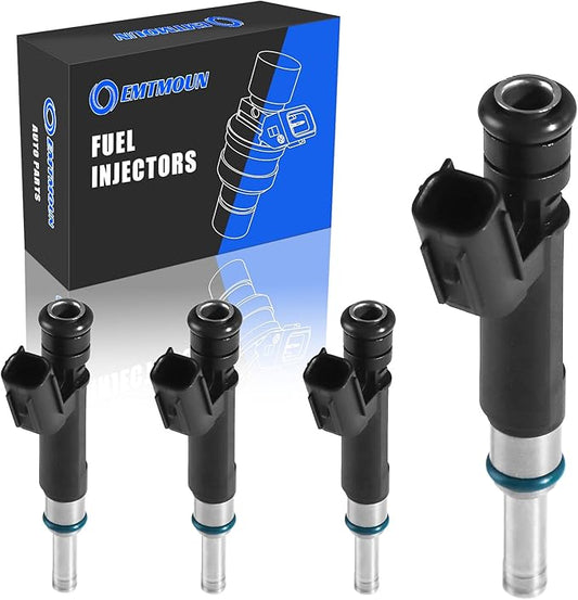 Fuel Injectors Set of 4 for Nissan Versa 1.6L 2012-2015 – Replacement 16600-1KT0A FJ1192