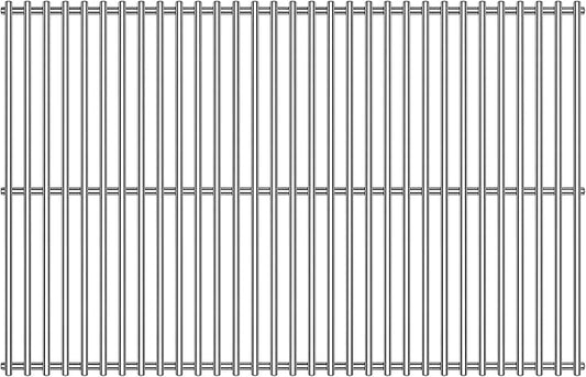 1 Pack 94301 Gas Grill Stainless Steel Wire Rock Grate Grids Replacement Parts for Gas Grill Arkla, Charmglow,MHP, Sunbeam Models and More,22.25 inch x 13.625 inch