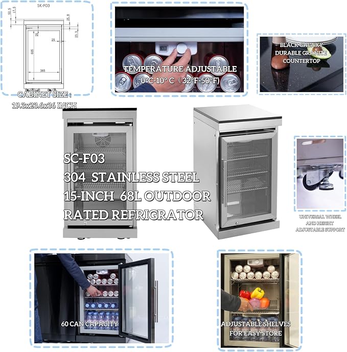 112" Modular Outdoor Kitchen Island with Pizza Oven, 108,000 BTU Propane BBQ Island with Grill and Side Burner, Refrigerator, Sink & Rotisserie, for Backyard and Patio Cooking, Silver