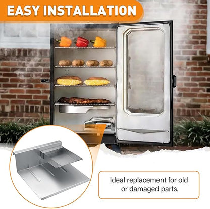 Wood Chip Tray for Masterbuilt Digital Electric Smoker, 9007090092 Wood Chip Holder Replacement Parts for Masterbuilt 20070110 20070211 20070311 20070610 20070710 20070810 20070814 20070910 20071411