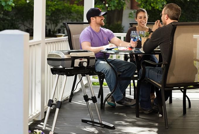 Cuisinart Electric Grill Bundle with Grill Cover