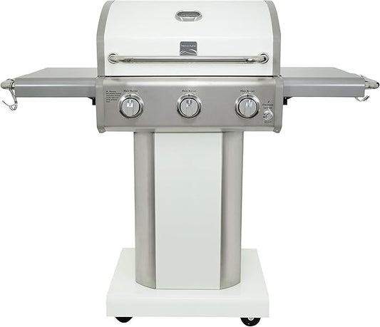 Kenmore 3-Burner Outdoor BBQ Grill | Liquid Propane Barbecue Gas Grill,56 Inch, Waterproof, Weather- UV- and Fade-Resistant, Universal Fit Heavy Duty Barbecue Grill Cover