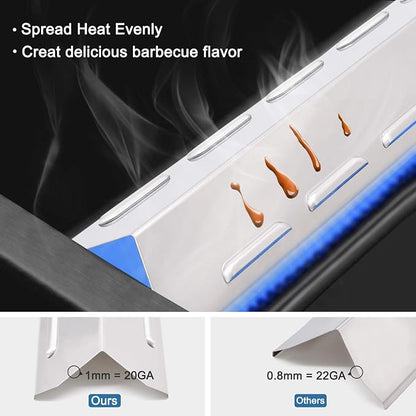 Criditpid Grill Replacement Parts Compatible for Kenmore 146.34611410 146.46372610 146.34461410 146.10016510 146.23678310 146.16142210 146.23673310 146.16198211 146.46366610, 146.34611410 Grill Parts