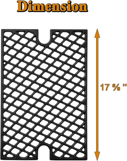 GR2205723-OG-00 Grill Grates Replacement Parts for Outdoor Gourmet Grill Parts 6 Burner GR2205720-OG-00 FSOGBG1108 162193 Cooking Grates 4 Burner GR2215101-OG-00 GR2215120-OG-00 Cast Iron Grill Grids