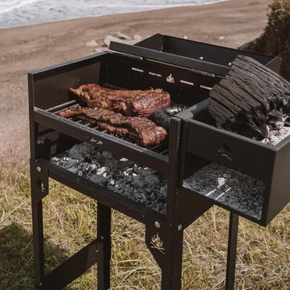 Luxury Argentine Grill Chulengo - Authentic Argentinian Style Outdoor Cooking Charcoal