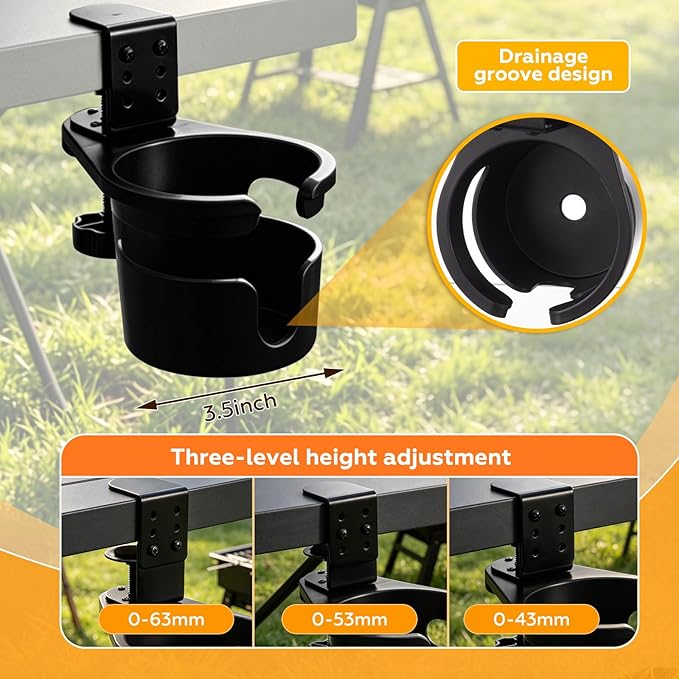 3 Sets Griddle Caddy Kit Compatible with Blackstone 28"/36" Prep Cart, Space Saving Accessories, BBQ Grill Organizer with Magnetic Tool Holder, Silicone Grill Mat, Cup & Paper Towel Holder & J-hooks