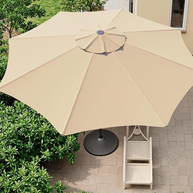 Outdoor Patio Umbrella, 8 Ribs Market Table Umbrella