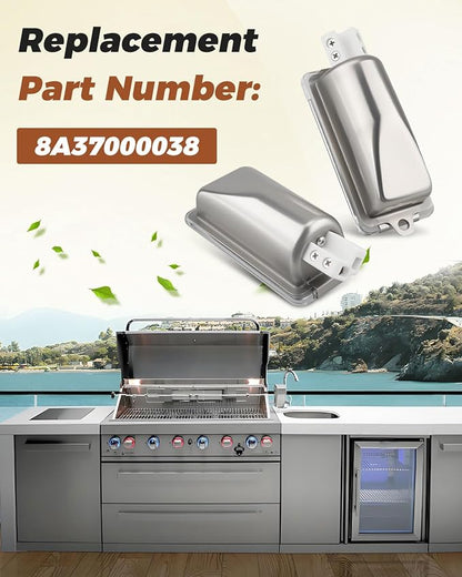 Halogen Grill Light Fit for Mont Alpi Outdoor Island Grills (MAi805 MAi400 & MA-957) and Built-in Grills (MABi805 & MABi400) Replace 8A37000038