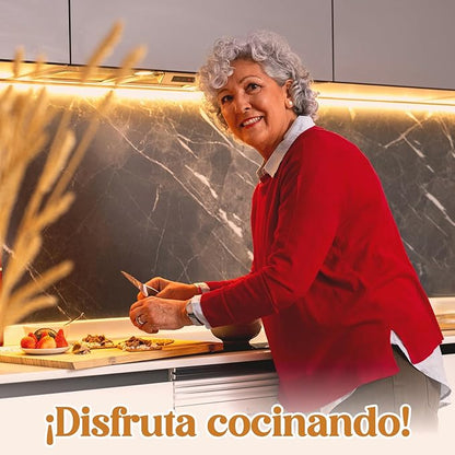 Regalos de cumpleaños para Abuelita - "Receta para una Abuelita especial". Juego de tablas de cortar y utensilios de bambú grabados. Regalos de cumpleaños para Abuelita. Spanish Grandma Cutting Board