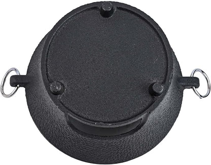 Cast Iron Charcoal Stove, Portable Korean BBQ Grill For Thick Bottom For Even Heating, Compact Japanese Barbecue Oven For Camping And Outdoor Picnics(19.5cm)