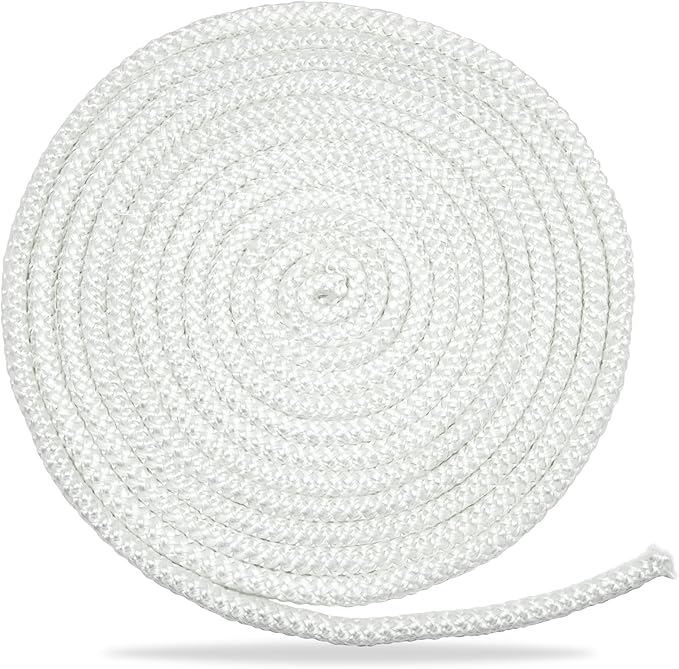 1-00-00888-30 Stove Door Gasket for Harman Pellet Stoves P68, P43, Accentra, P61, Accentra 52i, Harman Wood Stoves TL300 and Heatilator Eco-Choice Stoves BH60, 1/2" x 30FT Fiberglass Rope Seal