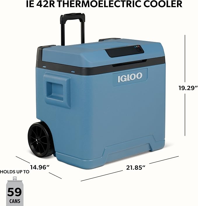Igloo Thermoelectric Cooler & Warmer | 12V Portable Cooler for Truck, RV, Car & Home