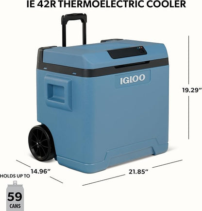 Igloo Thermoelectric Cooler & Warmer | 12V Portable Cooler for Truck, RV, Car & Home