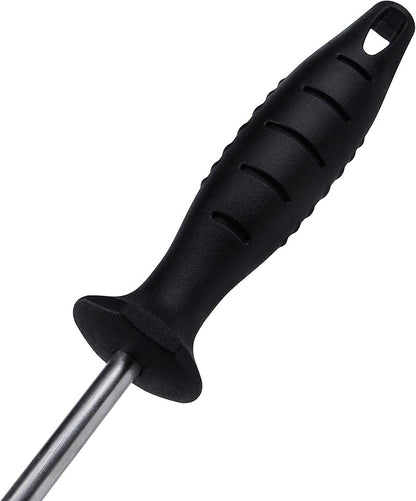 MSY BIGSUNNY 16" Heavy Duty Food Flipper with Sharp Tail Tip, Stainless Steel Grilling Meat Hook