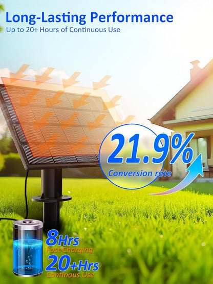 50FT Solar String Lights Outdoor Waterproof with 18+1 LED Bulbs Long Last for 20+Hrs, Commercial Grade Shatterproof USB Patio Solar Powered Lights for Camping，Backyard, Garden, Porch Decor