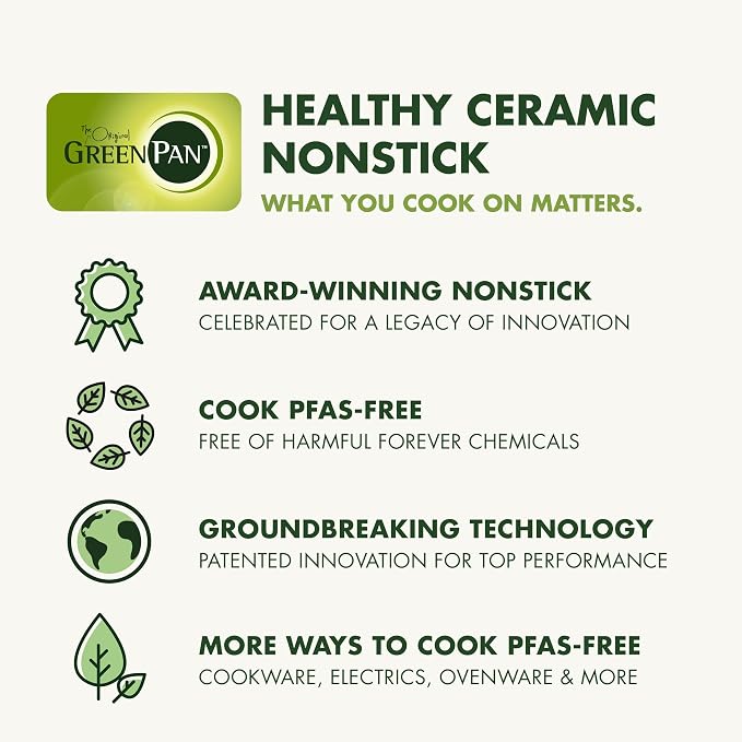 GreenPan Elite 7-in-1 Multi-Function Contact Grill & Griddle, Healthy Ceramic Nonstick Reversible Plates, Adjustable Shade & Shear, Closed Press/Open Flat Surface, PFAS-Free, Cream White