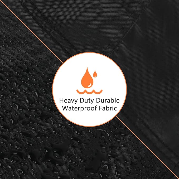 Outdoor Prep Table Cover for Blackstone ProSeries 28" Prep Grill Cart, Waterproof Outdoor Pizza Oven Cart Cover, Patio BBQ Grill Stand Covers - 58 X 24 X 32 Inch