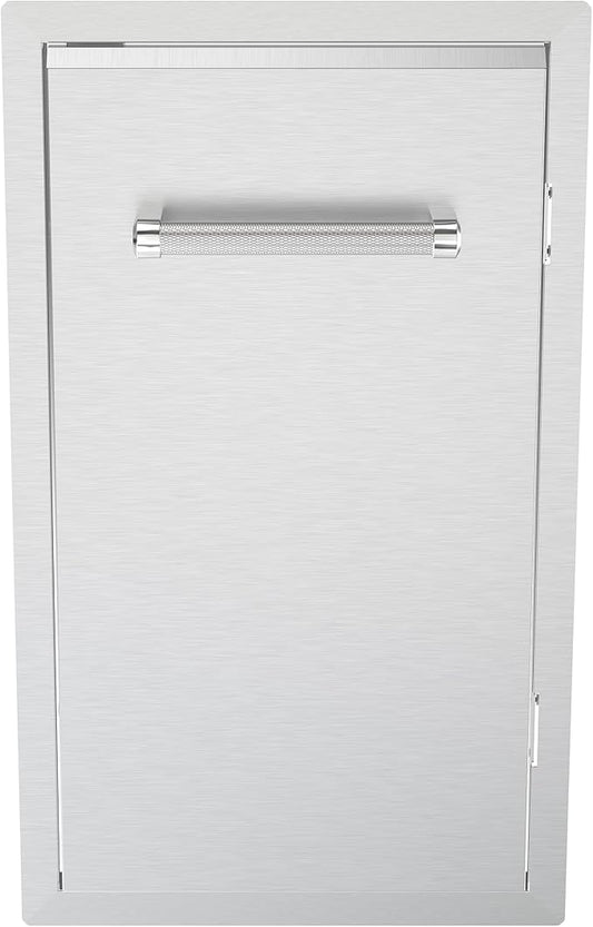 SPIRE Stainless Steel 30" H Built-in Single Access Door, Perfect for Outdoor Island Kitchens, BBQs, Grilling & Cooking, Universal Mount, 780-0019B