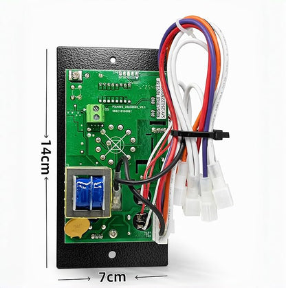 Upgraded Digital Thermostat Controller Replacement Control Panel Pro PID Board Parts F/C Temperature Mode for Traeger Wood Pellet Grills with Temperature Meat Probe RTD Sensor BBQ Accessories