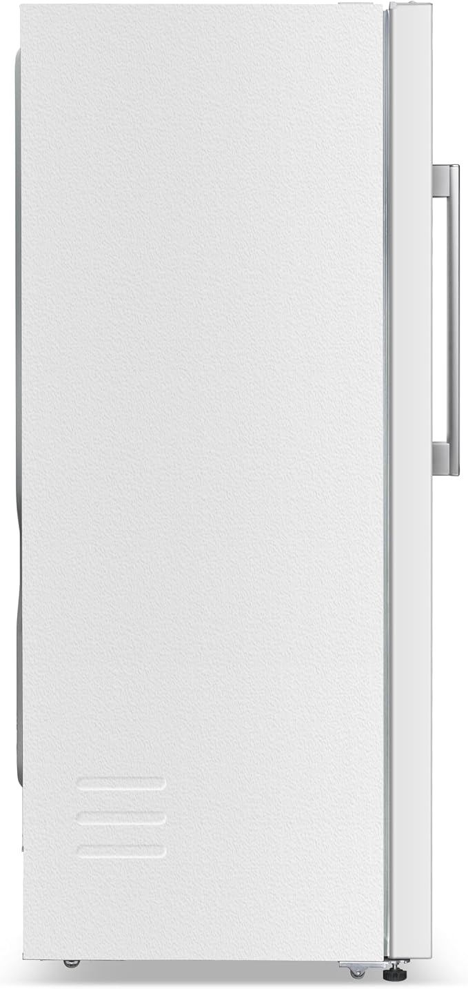 Commercial Cool 11.1 Cu. Ft. Convertible Freezer Refrigerator, Upright Fridge with Glass Shelves, Reversible Door, ENERGY STAR rated, Auto Defrost, CCUC1110GW, White | Upright Fridge with Glass Shelves, Reversible Door, ENERGY STAR rated, Auto Defrost,...