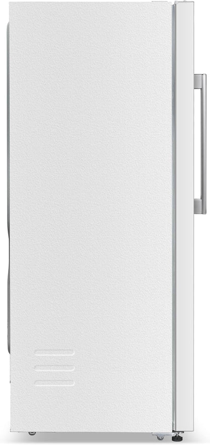 Commercial Cool 11.1 Cu. Ft. Convertible Freezer Refrigerator, Upright Fridge with Glass Shelves, Reversible Door, ENERGY STAR rated, Auto Defrost, CCUC1110GW, White | Upright Fridge with Glass Shelves, Reversible Door, ENERGY STAR rated, Auto Defrost,...