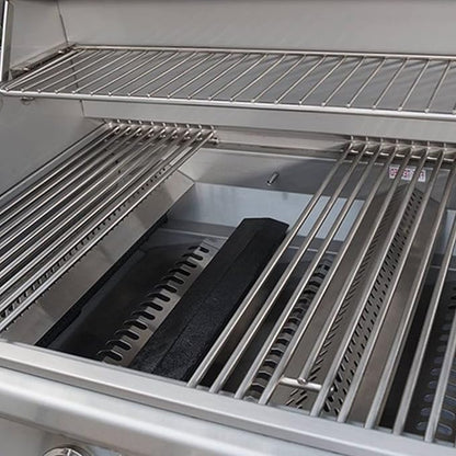 Built in 4 Burner 30 Inch Grill Replacement Parts for Bull Angus Cal Flame Lion Angus Outlaw 47629 47628 26038 26039 Drop in Grill 16631 Flame Tamer Flavor Bars 16521 Heat Plate Shields