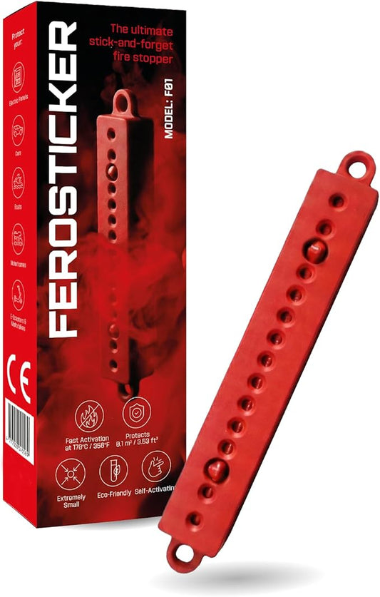 Small Automatic Fire Extinguisher – Non-Toxic, Compact & Maintenance-Free Household Fire Protection for Electric Boxes, Solar Generators, Vehicles, Lithium Batteries, Ship Cabins.