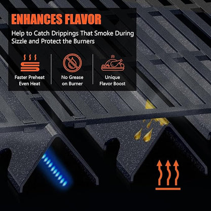 Genesis II Flavorizer Bars Replacement Parts, Genesis II Grill Grate for Weber Genesis II Grill Parts - 66795 66095 Parts for Weber Genesis II 300 Series ii E/S-310 ii E/S-315 ii E/S-335 ii SE-335
