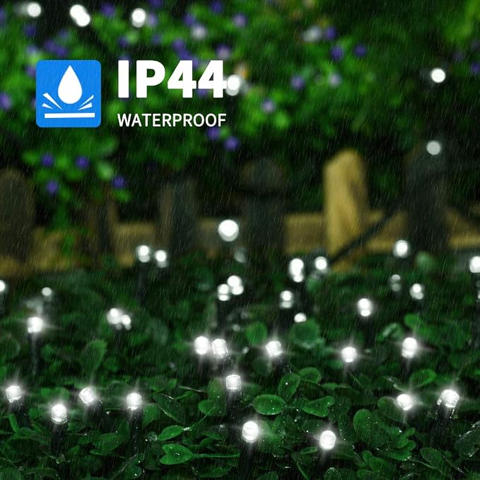 105ft 300 LED Christmas String Lights, End-to-End Plug 8 Modes | UL Certified - Outdoor Indoor Fairy Lights for Christmas Tree, Patio, Garden, Party, Wedding, Holiday (Cool White)