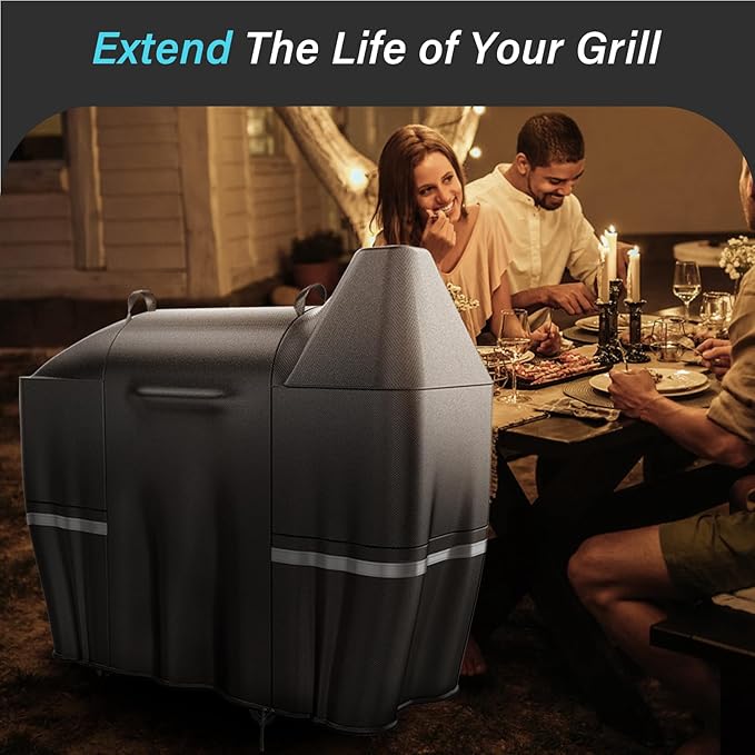 Uniflasy Grill Cover for Pit Boss Austin XL & Rancher XL 1000S, 1000SC, 1000SQ, 1000SC2, 1100 Pro, 1000, 1100, 1150, 1500 Series Wood Pellet Grills, Heavy Duty Grill Covers for PB Pit Boss Austin XL