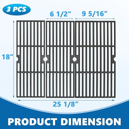 463347519 Replacement Grates Parts for Charbroil 463377117 463342119 Grill Grates 4 Burner Performance Grill Charbroil 463347017 463335517 463377017 463347418 463673617 G470-0002-W1 G470-0003-W1 Parts