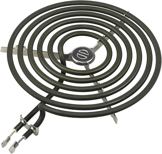 WB30M2 Range 8" Large Surface Burner Element Coil Replacement Fit for G.E 6 Turns Electric Stove Range Burner by AMI PARTS