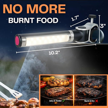 Light Accents LED BBQ Grill Light | Blackstone & Weber | 180° Rotation