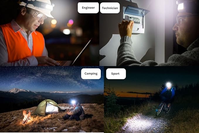 NextLED Ultimate Outdoor Lighting Bundle: NT-7728 Magnetic Grill Light & NT-6598 Rechargeable Headlamp