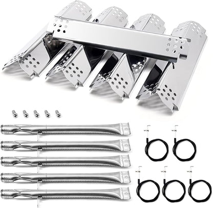 Replacement Parts for Nexgrill 720-0888S 720-0830X, 5 Pack Flame Tamer Burners Igniters Replacement for Nexgrill 5 Burner 720-0888S Gas Grill