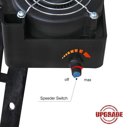 Grill Air Blower Fire Starter for XL Big Green Egg Accessories Grill Fan Shorten The Time of Ignite The Charcoal