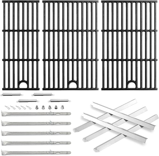 463448021 463449021 Grill Replacement Parts Grates Heat Tent for Charbroil Performance 5 Burner Grill Parts 463455021 463458021 463451022 463450022 G426-0005-W1 G426-0004-W1 Char-Broil Cooking Grates