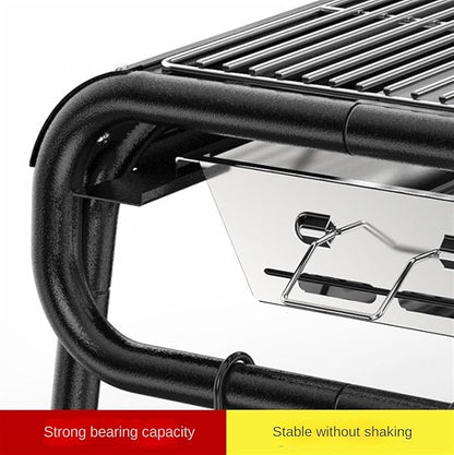 Portable Charcoal Grill Outdoor Portable Charcoal Grills Foldable Barbecue Grill for Camping Patio Backyard BBQ Grill for Outdoor