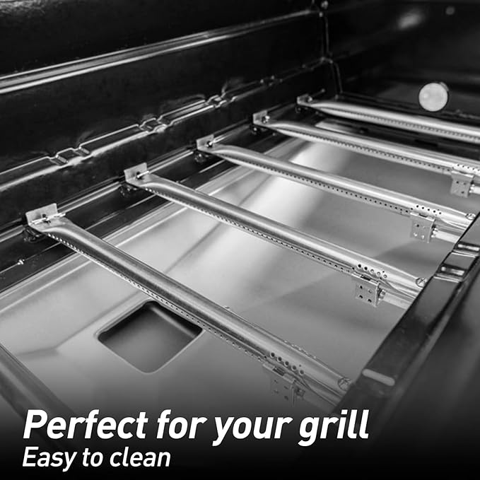 Adjustable Grease Tray with Drip Tray Suitable for Nexgrill,Expert Grill | Universal Drip Tray For 3/4/5/6 Burner Gas Grill,Suitable for Nexgrill,Dyna Glo,Kenmore,BHG, Backyard,Length 23.6“ to 31.6”