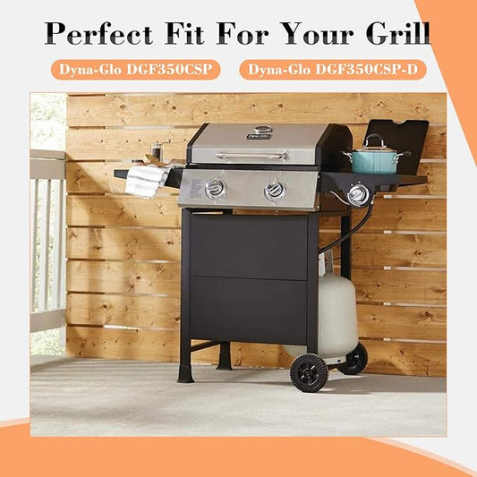 Grill Replacement Parts for Dyna-Glo DGF350CSP, DGF350CSP-D 2 Burner Grill Models, 2-Pack