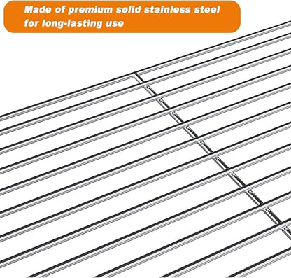 Stanbroil 17 Inch Universal Stainless Steel Smoke Shelf/Warming Cooking Rack Replacement for Traeger and other Wood Pellet Grills/Gas Grills