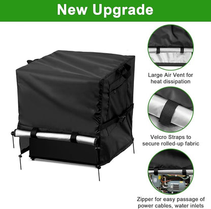 Compact Refrigerator Cover Waterproof 20x20x21in