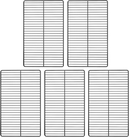 Uniflasy Replacement Smoker Rack for Pit Boss PBV6PSE Pro Elite 6 Series | 22.2 x 12.9 in, Black Porcelain-enamel Steel, Verify Smoker Model and Rack-guide Spacing. Not for other Pit Boss models.