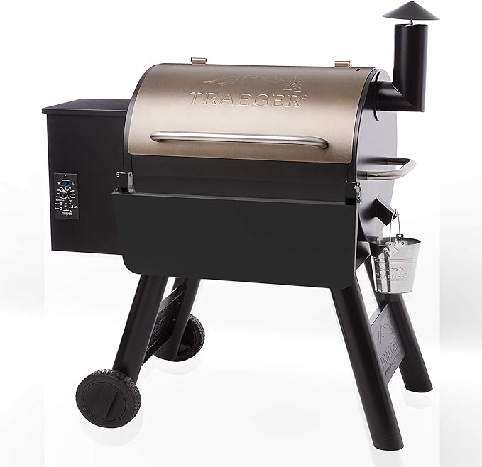 Stanbroil Folding Front Shelf for Traeger Pro 22, Pro 575 and Ironwood 650 Series, BAC362 Folding Shelf, Grill Accessories for Traeger Pellet Grills, 25" L x 12" W