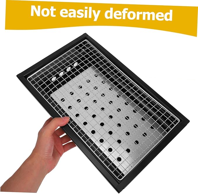 Portable Charcoal Grill Compact Folding for Outdoor Cooking Camping and Backyard Gatherings Features Pullout Charcoal Box for Easy Use and Cleaning for People
