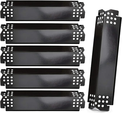 Criditpid Grill Replacement Parts for Nexgrill 6 Burner 720-0896B 720-0898 720-0896 720-0830H 720-0888 720-0888N 720-0822A, Heat Plate Burner Cover Flame Tamer Parts for Nexgrill 720-0896B Grill